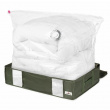 Box with vacuum bag, 145 L, ECOLOGICAL GREEN BOX, LARGE, 65 x 45 x H 15,5 cm, Green Box with vacuum bag, 145 L, ECOLOGICAL GREEN BOX, LARGE, 65 x 45 x H 15,5 cm, Green