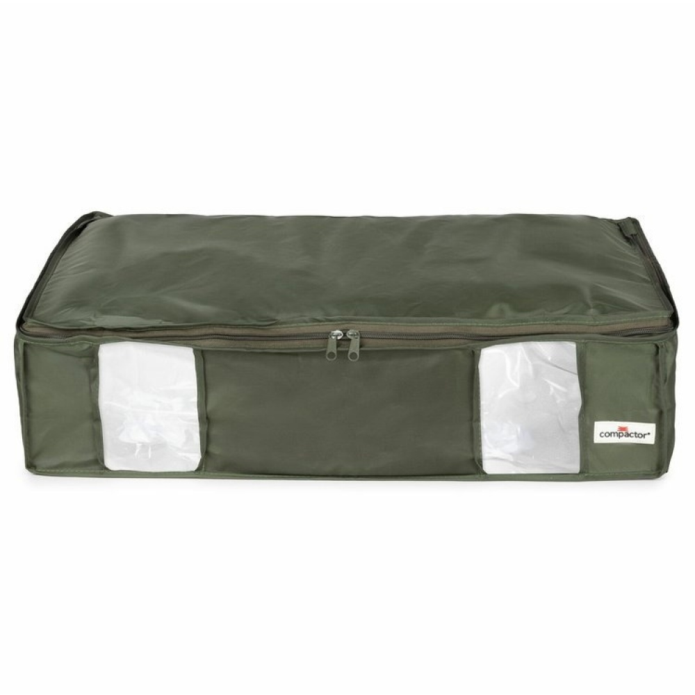 Box with vacuum bag, 145 L, ECOLOGICAL GREEN BOX, LARGE, 65 x 45 x H 15,5 cm, Green in the group Storage / Wardrobe storage / Vacuum storage / Vacuum bags with boxes at SmartaSaker.se (41818)