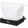 Box with vacuum bag, 145L, KAZITA UNDER BED, 65 x 50 x H 15,5 cm, Black Box with vacuum bag, 145L, KAZITA UNDER BED, 65 x 50 x H 15,5 cm, Black