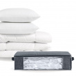 Box with vacuum bag, SMALL AIR STORE UNDER BED, 60 x 45 x H 15 cm, Grey Box with vacuum bag, SMALL AIR STORE UNDER BED, 60 x 45 x H 15 cm, Grey