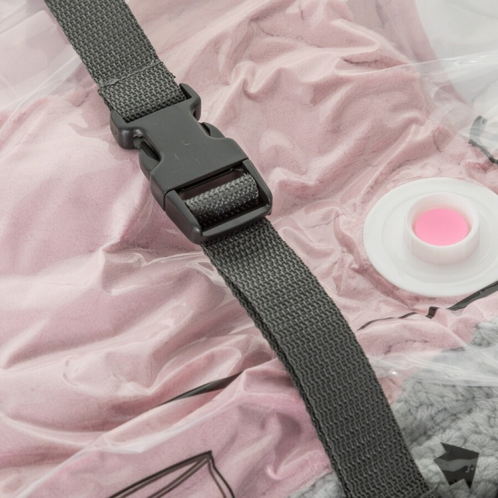 Box with vacuum bag, under-bed, AIR STORE UNDER BED, 100 x 45 x H 15 cm, Grey in the group Storage / Bedroom storage / Under bed storage at SmartaSaker.se (41827)