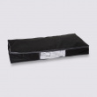 Box with vacuum bag, under-bed, NONWOVEN UNDER BED, 100 x 45 x H 15 cm, Black Box with vacuum bag, under-bed, NONWOVEN UNDER BED, 100 x 45 x H 15 cm, Black