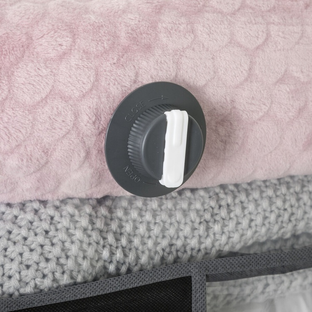 Box with vacuum bag, under-bed, NONWOVEN UNDER BED, 100 x 45 x H 15 cm, Black in the group Storage at SmartaSaker.se (41828)