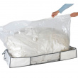 Box with vacuum bag, under-bed storage, SOFT BOX, 105 x 45 x H 15cm, white Box with vacuum bag, under-bed storage, SOFT BOX, 105 x 45 x H 15cm, white