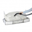 Box with vacuum bag, under-bed storage, SOFT BOX, 105 x 45 x H 15cm, white Box with vacuum bag, under-bed storage, SOFT BOX, 105 x 45 x H 15cm, white
