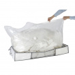 Box with vacuum bag, under-bed storage, SOFT BOX, 105 x 45 x H 15cm, white Box with vacuum bag, under-bed storage, SOFT BOX, 105 x 45 x H 15cm, white