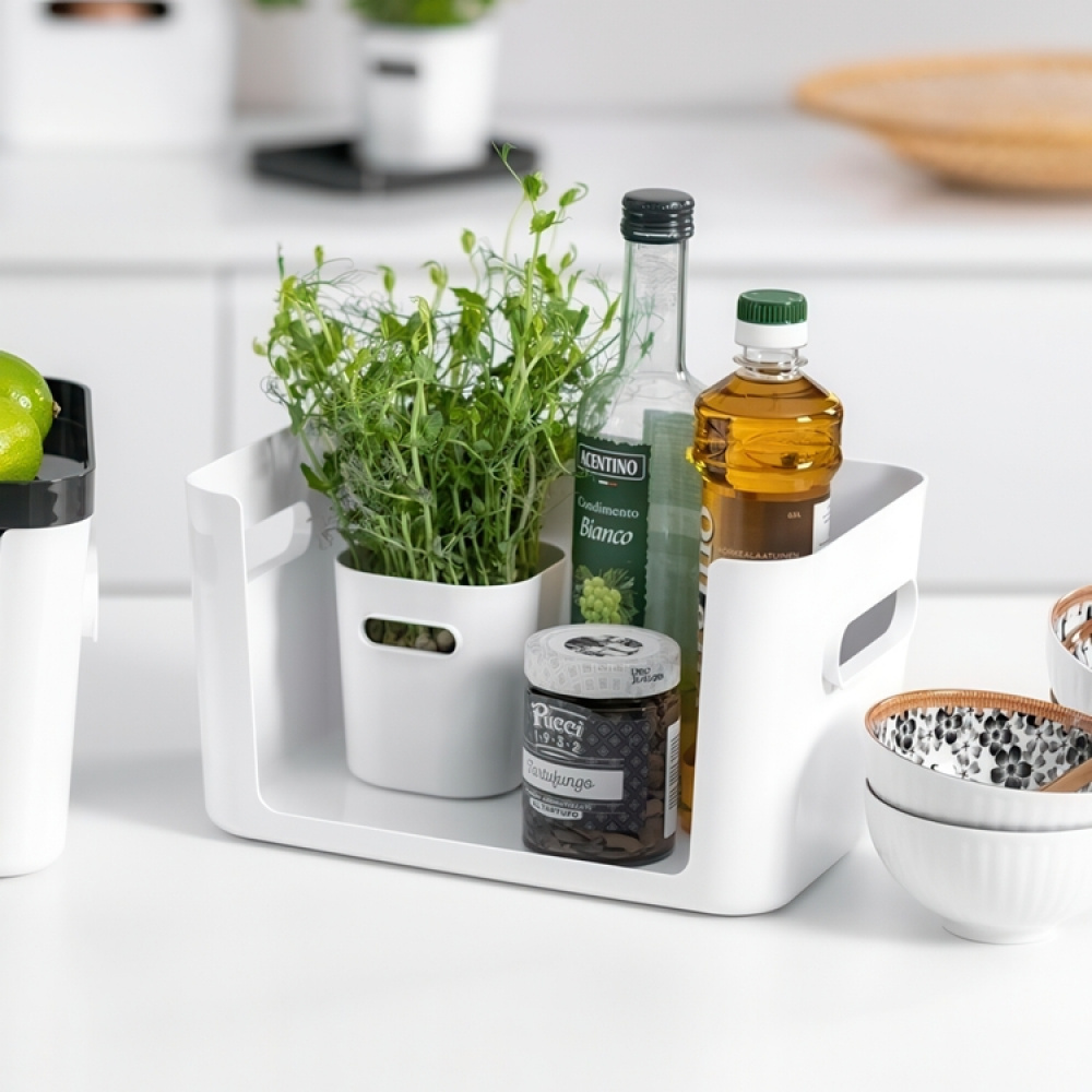 Pantry basket, SMARTSTORE COMPACT ACCESS, 29,5 x 20 x H 16 cm in the group Storage / Storage boxes / SmartStore storage boxes at SmartaSaker.se (41833)