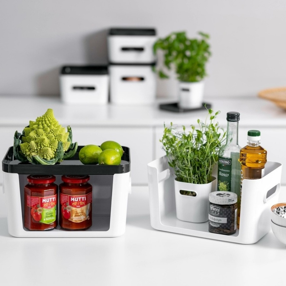 Pantry basket, SMARTSTORE COMPACT ACCESS, 29,5 x 20 x H 16 cm in the group Storage / Storage boxes / SmartStore storage boxes at SmartaSaker.se (41833)