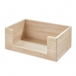 Storage bin, THE HOME EDIT LARGE OPEN FRONT ECO WOOD, 38,1 x 25,4 x H15,2 cm