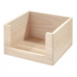 Storage bin, THE HOME EDIT OPEN FRONT SMALL ECO WOOD BIN, 25,4 x 25,4 x H15,2 cm