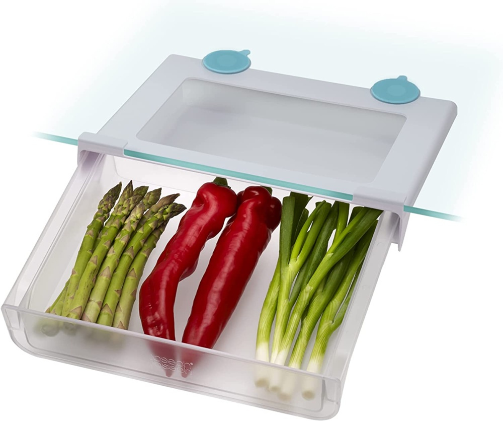 Under Shelf Drawer, JOSEPH JOSEPH FRIDGE-STORE , 31,3 x 25, 5 x H 8,5 cm, Transparent in the group Storage / Kitchen storage / Fridge storage at SmartaSaker.se (41836)