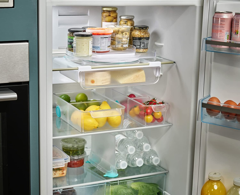 Under Shelf Drawer, JOSEPH JOSEPH FRIDGE-STORE , 31,3 x 25, 5 x H 8,5 cm, Transparent in the group Storage / Kitchen storage / Fridge storage at SmartaSaker.se (41836)