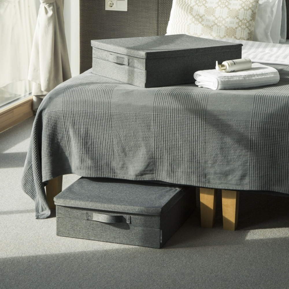 Box under-bed storage, Hard, BIGSO UNDER BED, 46 x 55 x H 16 cm in the group Storage / Bedroom storage / Under bed storage at SmartaSaker.se (41840)
