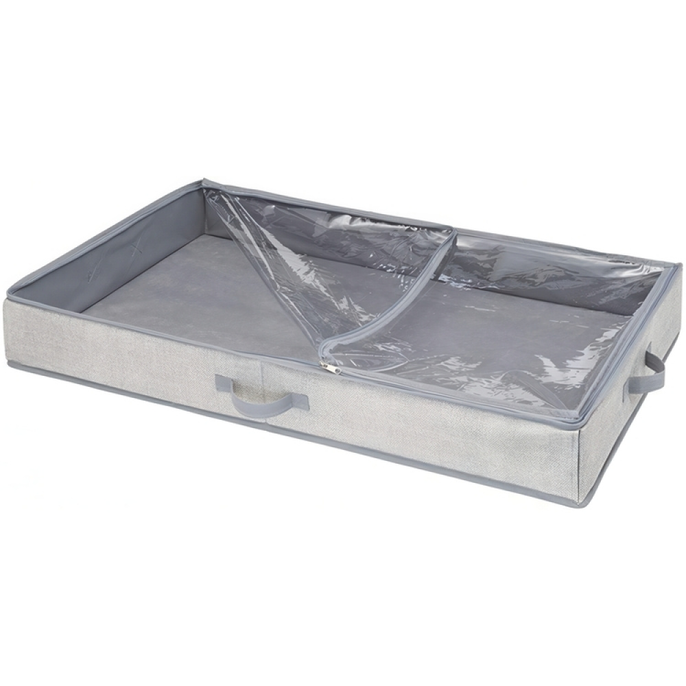 Box under-bed storage, ALDO, 91 x 53 x H 13 cm, Grey in the group Storage / Bedroom storage / Under bed storage at SmartaSaker.se (41841)