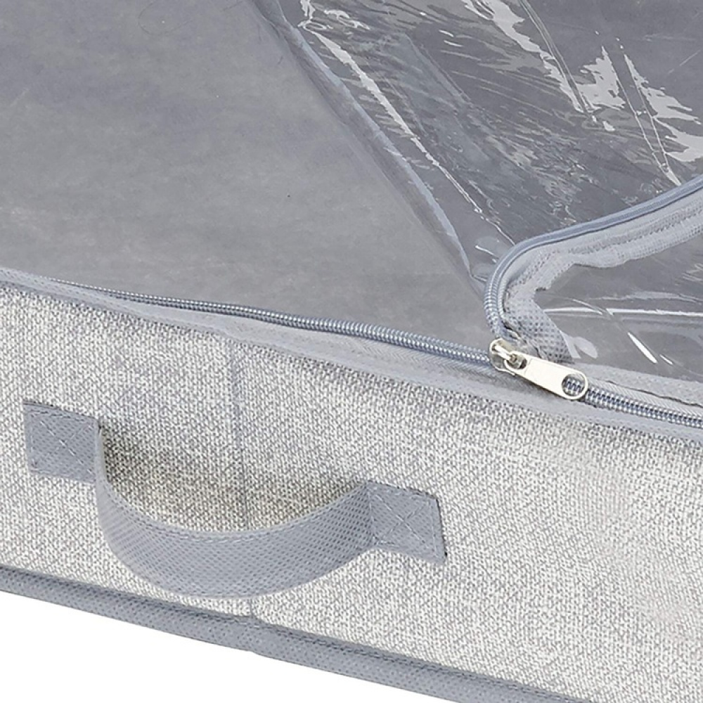 Box under-bed storage, ALDO, 91 x 53 x H 13 cm, Grey in the group Storage / Bedroom storage / Under bed storage at SmartaSaker.se (41841)