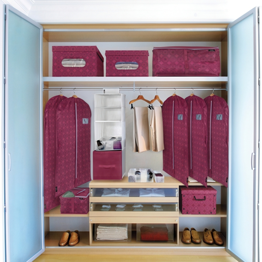 Box under-bed storage, soft, ELLA PURPLE, 95 x 45 x H18 cm in the group Storage / Bedroom storage / Under bed storage at SmartaSaker.se (41847)