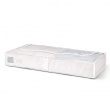Box under-bed storage, Mjuk, NON WOVEN, 45 x 103 x H16 cm, White
