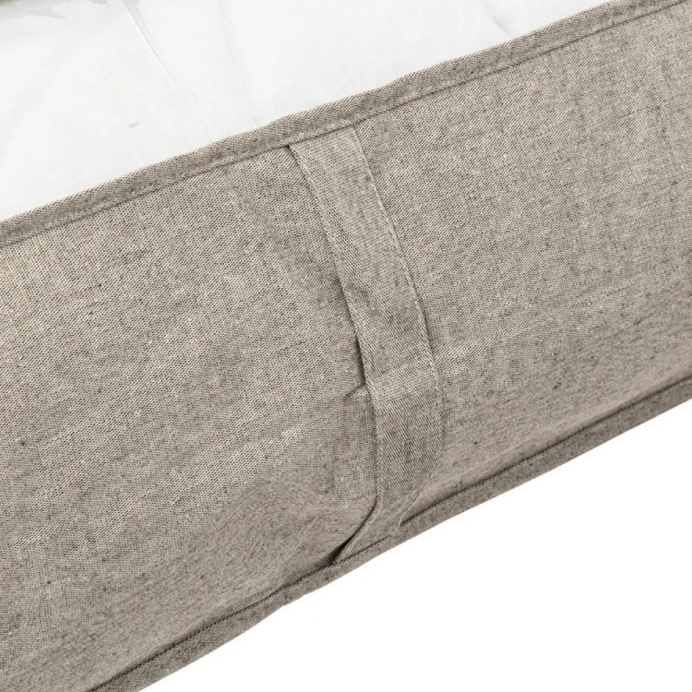 Under bed storage, Soft, ORGA, 100 x 45 x H 20 cm, Beige-Grey in the group Storage / Bedroom storage / Under bed storage at SmartaSaker.se (41851)