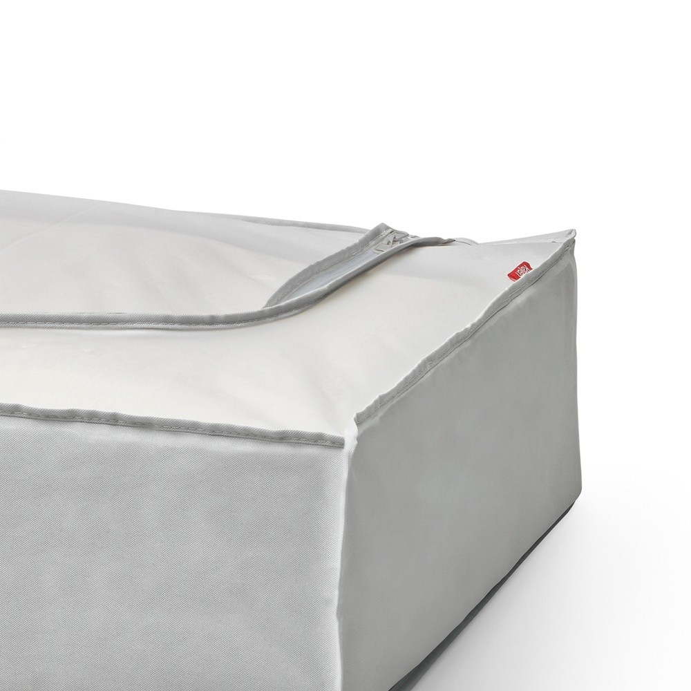 Box under-bed storage, RAYEN PREMIUM, 45 x 103 x H 16 cm, Light grey in the group Storage / Bedroom storage / Under bed storage at SmartaSaker.se (41852)