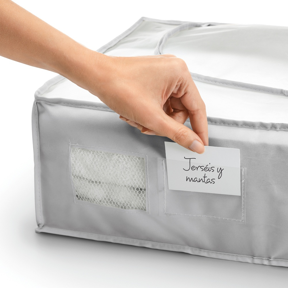 Box under-bed storage, RAYEN PREMIUM, 45 x 103 x H 16 cm, Light grey in the group Storage / Bedroom storage / Under bed storage at SmartaSaker.se (41852)