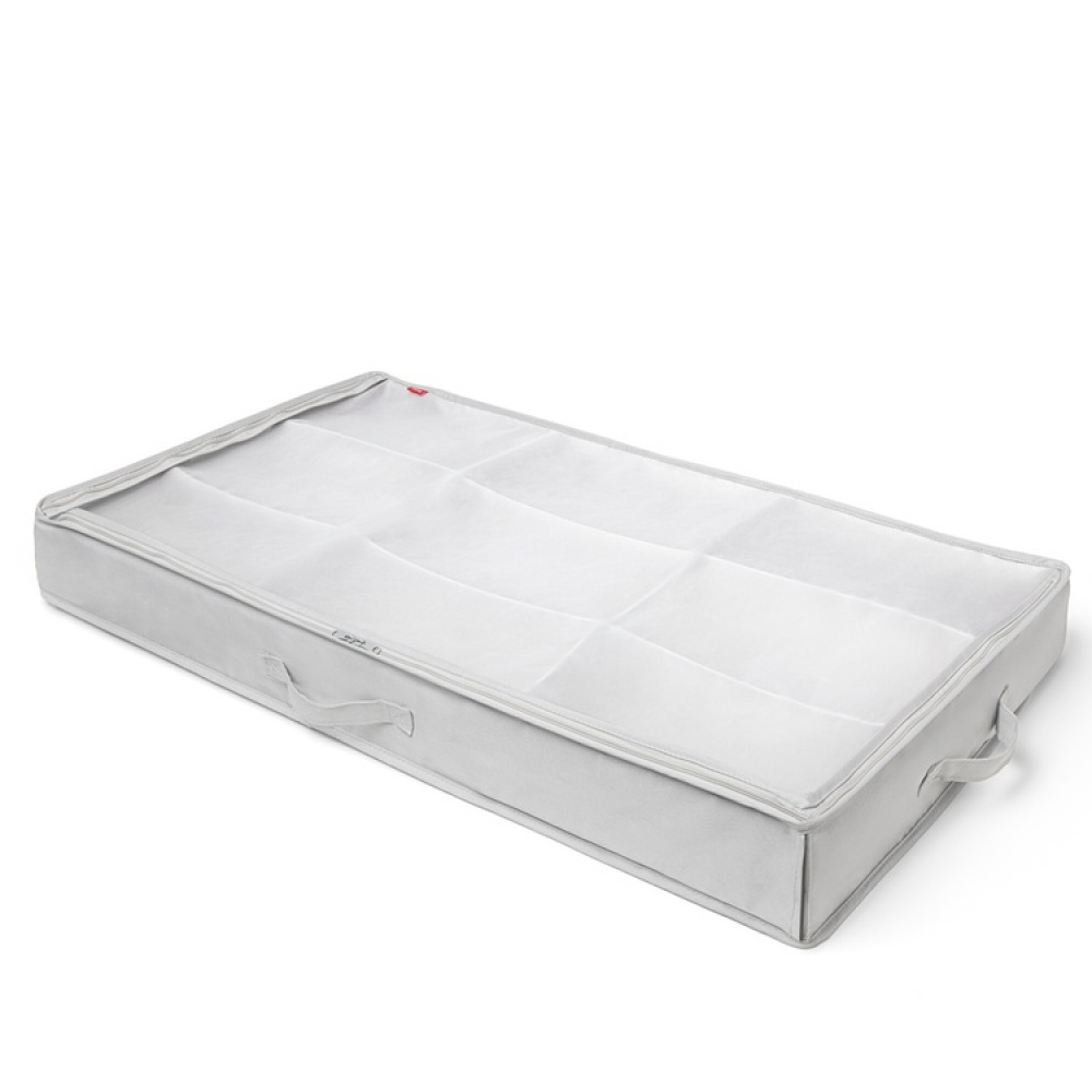 Box under-bed storage for shoes, RAYEN PREMIUM, 90 x 50 x H 10,5 cm, Light Grey in the group Storage / Bedroom storage / Under bed storage at SmartaSaker.se (41857)