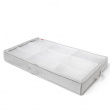Box under-bed storage for shoes, RAYEN PREMIUM, 90 x 50 x H 10,5 cm, Light Grey Box under-bed storage for shoes, RAYEN PREMIUM, 90 x 50 x H 10,5 cm, Light Grey