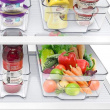 Storage tray, Wide and deep, RANGEMENT FRIGO XL, 37 x 22 x H 10 cm, Clear Storage tray, Wide and deep, RANGEMENT FRIGO XL, 37 x 22 x H 10 cm, Clear