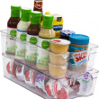 Storage tray, Wide and short, RANGEMENT FRIGO LARGE, 31 x 21 x H 9 cm, Clear Storage tray, Wide and short, RANGEMENT FRIGO LARGE, 31 x 21 x H 9 cm, Clear