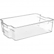Storage tray, short, RANGEMENT FRIGO MEDIUM, 31 ,5 x 15,5 x H 9 cm, Clear