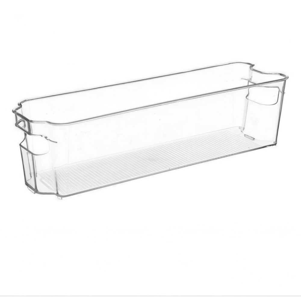Storage tray, Slim, RANGEMENT FRIGO SMALL, 37 x 11 x H 10 cm, Clear in the group Storage / Kitchen storage / Fridge storage at SmartaSaker.se (41874)
