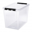 Storage Box, SMARTSTORE 6 L, CLASSIC XL, 59 x 39 x H 43 cm, Transparent / Black Storage Box, SMARTSTORE 6 L, CLASSIC XL, 59 x 39 x H 43 cm, Transparent / Black