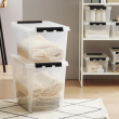 Storage Box, SMARTSTORE 6 L, CLASSIC XL, 59 x 39 x H 43 cm, Transparent / Black Storage Box, SMARTSTORE 6 L, CLASSIC XL, 59 x 39 x H 43 cm, Transparent / Black