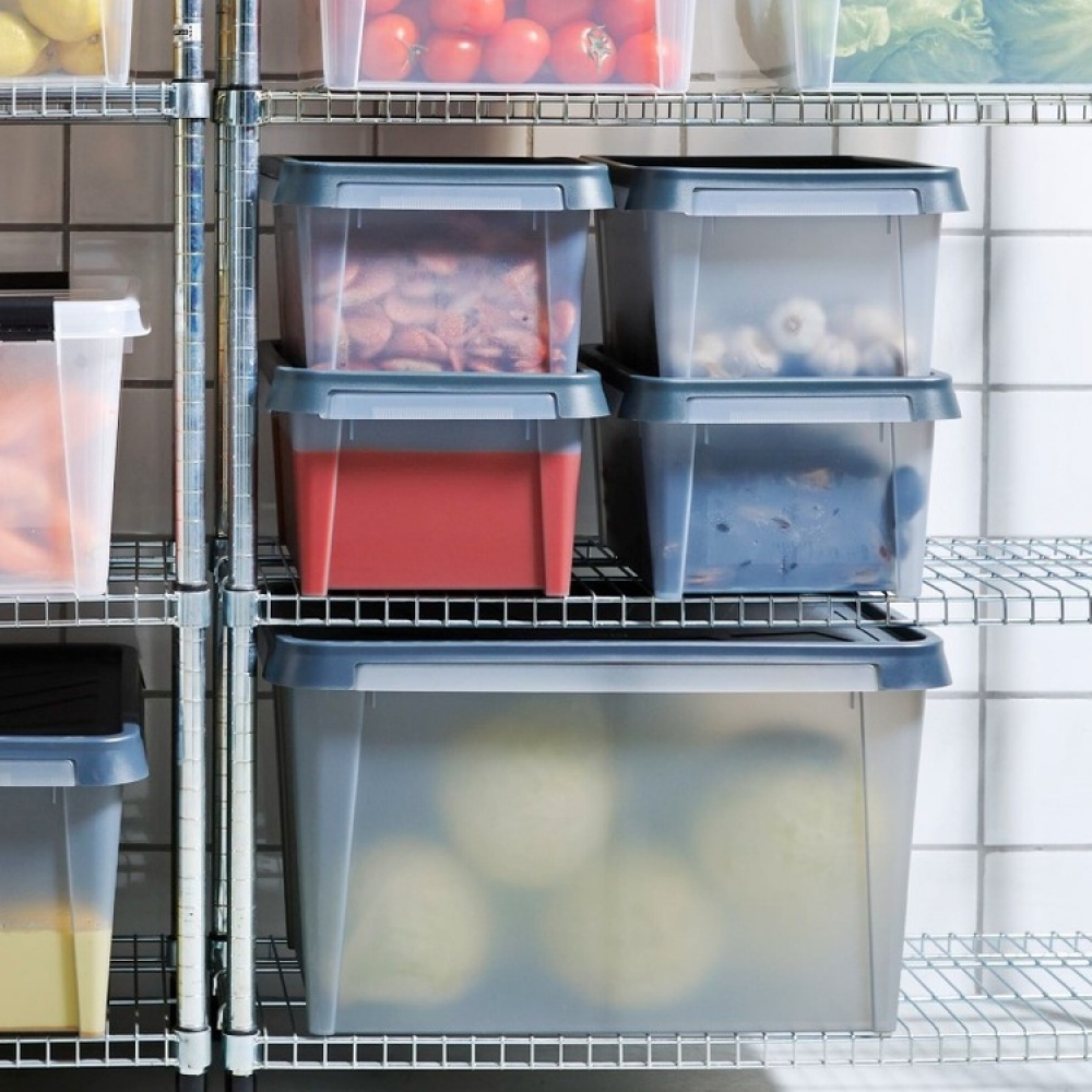 Storage Box, Waterproof, SMARTSTORE 13L DRY, 40 x 30 x H19cm, Grey in the group Storage / Storage boxes / SmartStore storage boxes at SmartaSaker.se (41882)