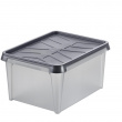Storage Box, Waterproof, SMARTSTORE 34L DRY, 50 x 40 x H 27 cm, Grey Storage Box, Waterproof, SMARTSTORE 34L DRY, 50 x 40 x H 27 cm, Grey