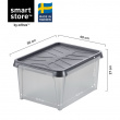 Storage Box, Waterproof, SMARTSTORE 34L DRY, 50 x 40 x H 27 cm, Grey Storage Box, Waterproof, SMARTSTORE 34L DRY, 50 x 40 x H 27 cm, Grey