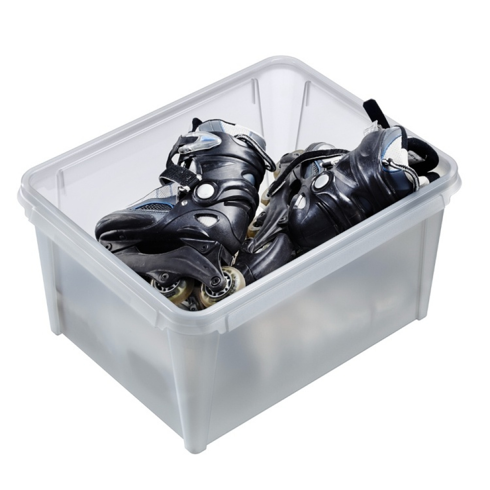 Storage Box, Waterproof, SMARTSTORE 34L DRY, 50 x 40 x H 27 cm, Grey in the group Storage / Storage boxes / SmartStore storage boxes at SmartaSaker.se (41883)