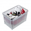 Storage Box, Waterproof, SMARTSTORE 55L DRY, 60 x 40 x H 35 cm, Grey Storage Box, Waterproof, SMARTSTORE 55L DRY, 60 x 40 x H 35 cm, Grey