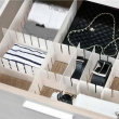 Drawer divider, Set of 8, DIVIDER ORGANIZER, 40 x H 8 cm, White Drawer divider, Set of 8, DIVIDER ORGANIZER, 40 x H 8 cm, White