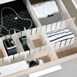 Drawer divider, Set of 8, DIVIDER ORGANIZER, 40 x H 8 cm, White Drawer divider, Set of 8, DIVIDER ORGANIZER, 40 x H 8 cm, White
