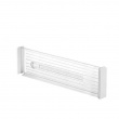 Adjustable drawer dividers, High, Set of 2, 33,7 - 51,4 x H 10,2 cm, Transparent