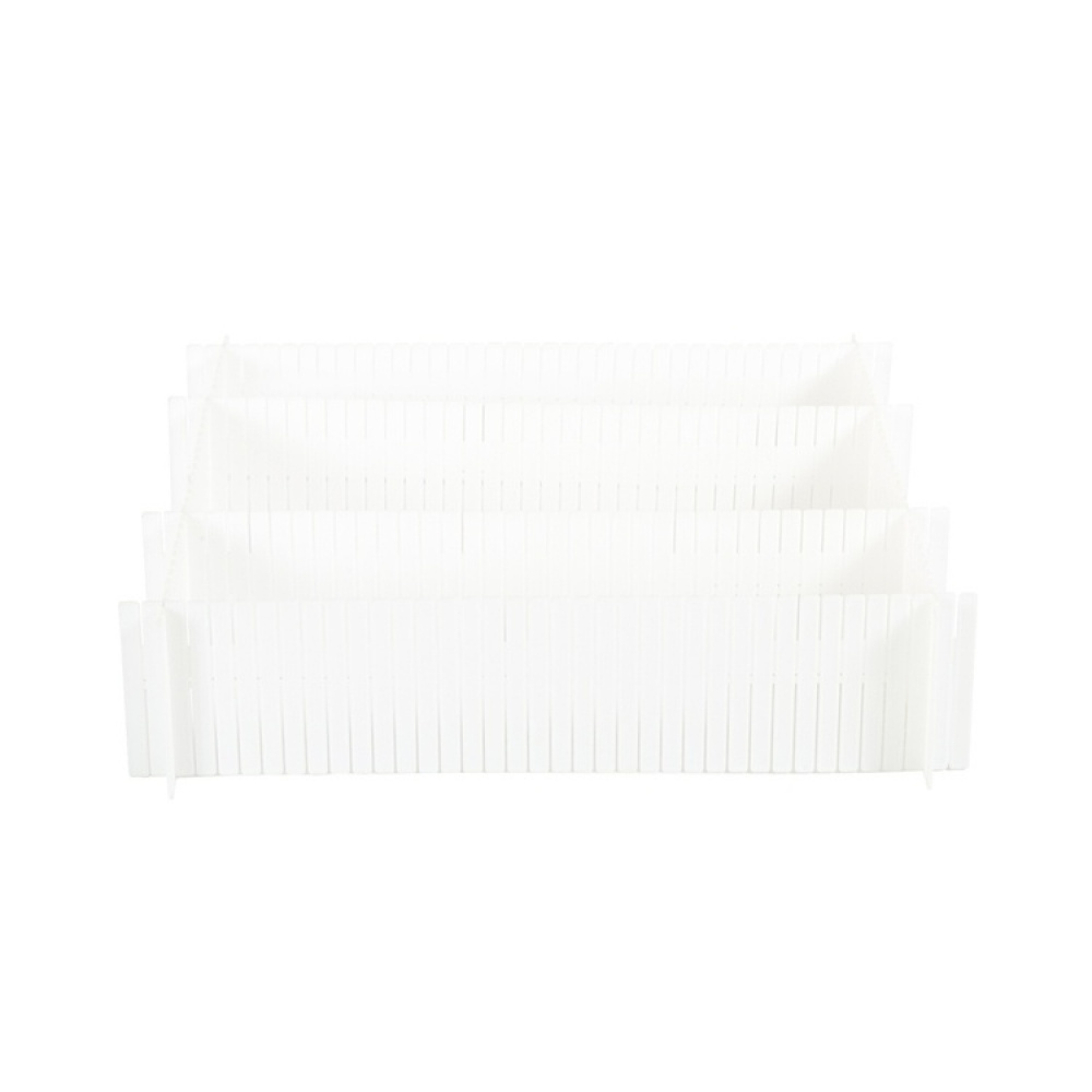 Drawer dividers, Set of 6, FREE DRAWER ORGANISER, 44 x H 10 cm. White in the group Storage / Wardrobe storage / Sorting boxes at SmartaSaker.se (41892)