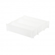 Drawer dividers, Set of 6, FREE DRAWER ORGANISER, 44 x H 10 cm. White Drawer dividers, Set of 6, FREE DRAWER ORGANISER, 44 x H 10 cm. White