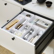 Long, narrow drawer for small storage, 40x10x6 cm, SmartStore
