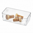 Drawer Organisers, iDESIGN DRAWER SOLUTIONS SMALL, 15,2 x 7,6 x H 5,1 cm, Transparent Drawer Organisers, iDESIGN DRAWER SOLUTIONS SMALL, 15,2 x 7,6 x H 5,1 cm, Transparent