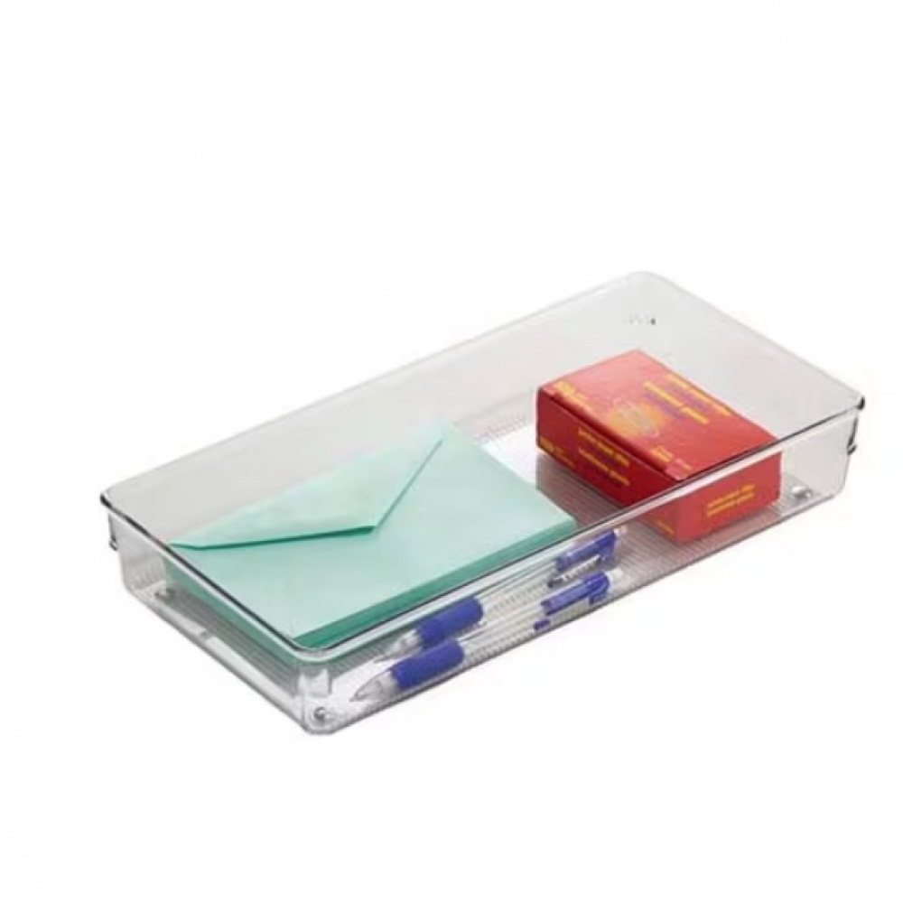 Drawer Organisers, LINUS SHALLOW LARGE, 30,5 x 15,2 x H 5,1 cm, Transparent in the group Storage / Kitchen storage / Kitchen cabinet organizers / Cutlery drawers at SmartaSaker.se (41916)