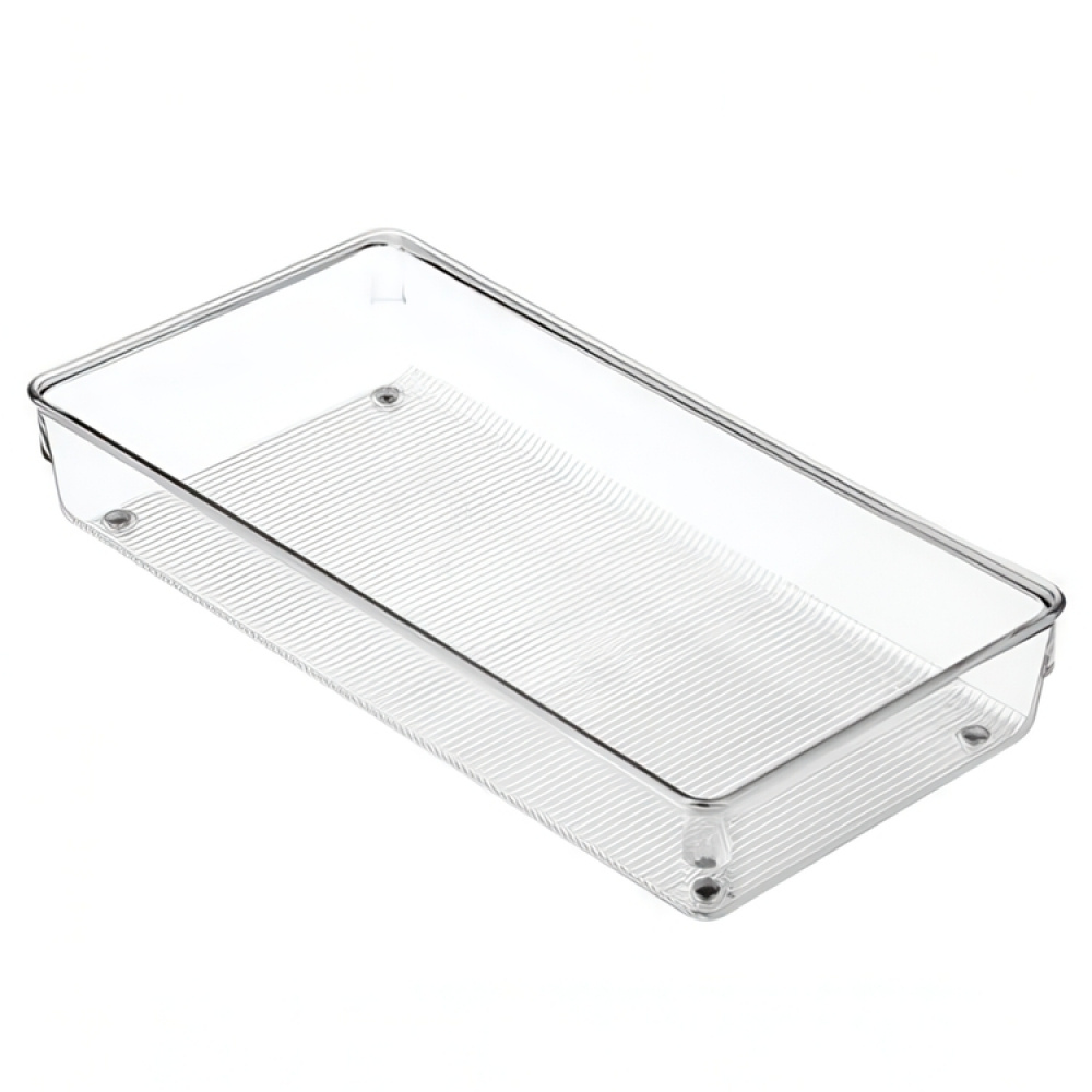 Drawer Organisers, LINUS SHALLOW LARGE, 30,5 x 15,2 x H 5,1 cm, Transparent in the group Storage / Kitchen storage / Kitchen cabinet organizers / Cutlery drawers at SmartaSaker.se (41916)