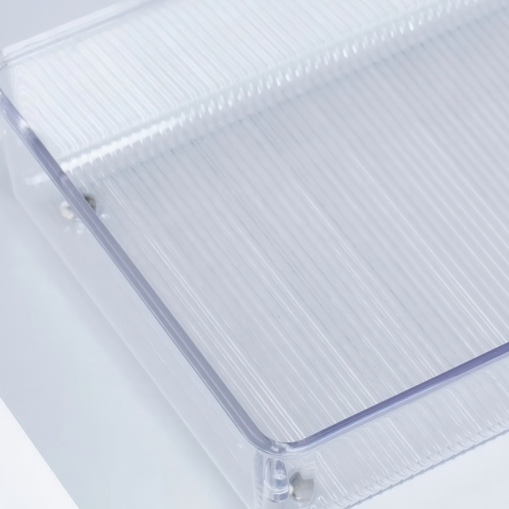Drawer Organisers, LINUS SHALLOW XL, 38,1 x 15,2 x H 5,1 cm, Transparent in the group Storage / Kitchen storage / Kitchen cabinet organizers / Cutlery drawers at SmartaSaker.se (41918)