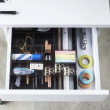 Drawer insert & organizer, TOWER, EXPANDABLE, 25 ~ 45 x 25x H 5,5 cm, Yamazaki, Black Drawer insert & organizer, TOWER, EXPANDABLE, 25 ~ 45 x 25x H 5,5 cm, Yamazaki, Black