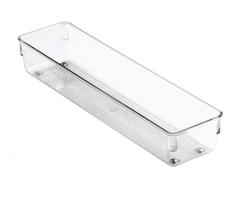 Drawer Organisers, LINUS SHALLOW LARGE, 32,5 x 8,1 x H 5,1 cm, Transparent in the group Storage / Kitchen storage / Kitchen cabinet organizers / Cutlery drawers at SmartaSaker.se (41930)