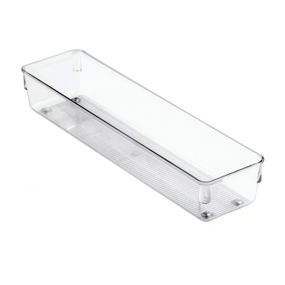 Drawer Organisers, LINUS SHALLOW LARGE, 32,5 x 8,1 x H 5,1 cm, Transparent in the group Storage / Kitchen storage / Kitchen cabinet organizers / Cutlery drawers at SmartaSaker.se (41930)